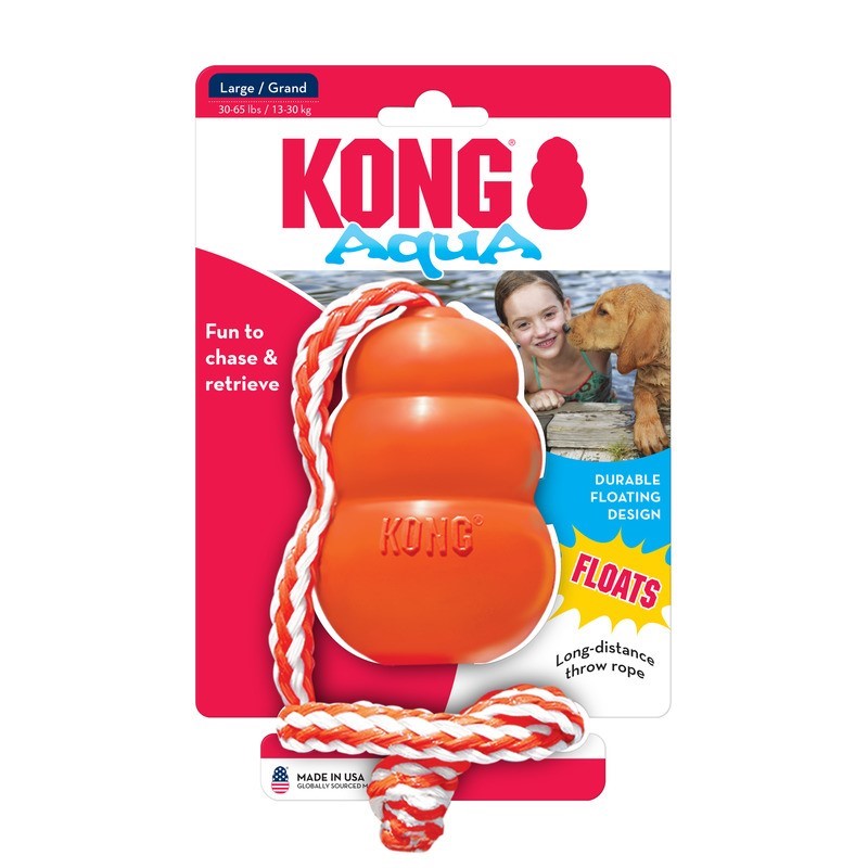 KONG Aqua Large Orange