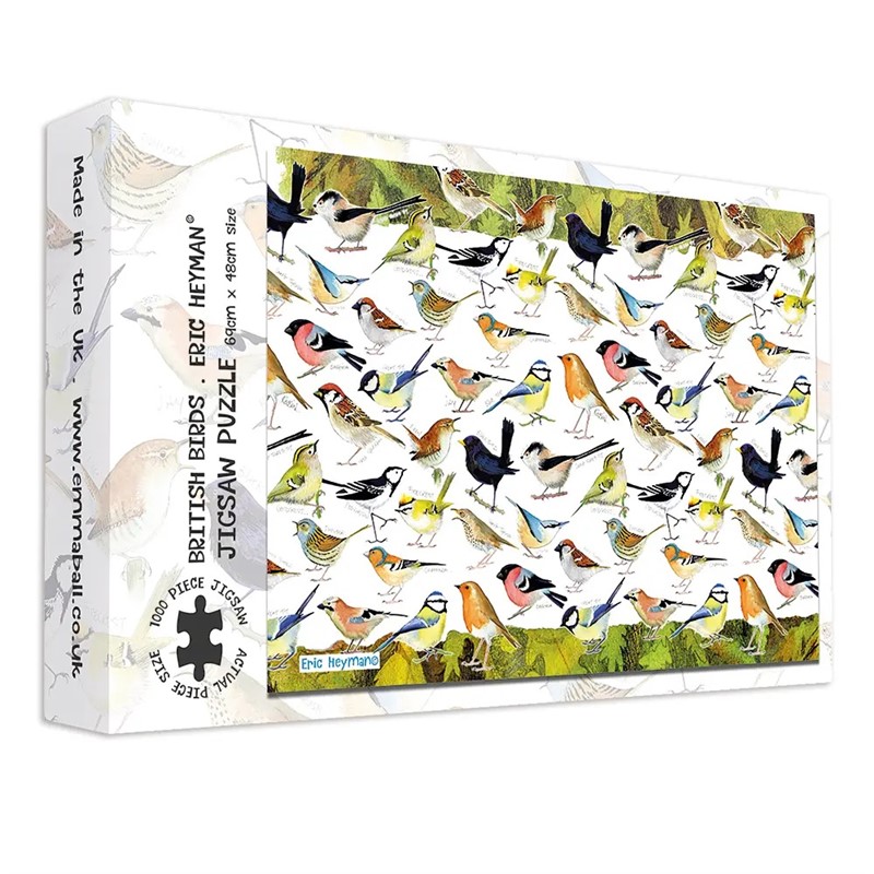 British Birds 1000 piece Jigsaw
