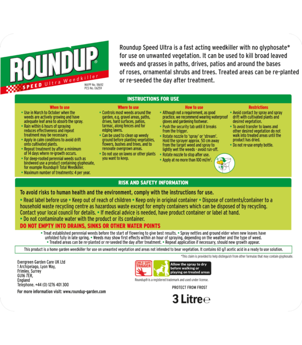Roundup® Speed Ultra 3L