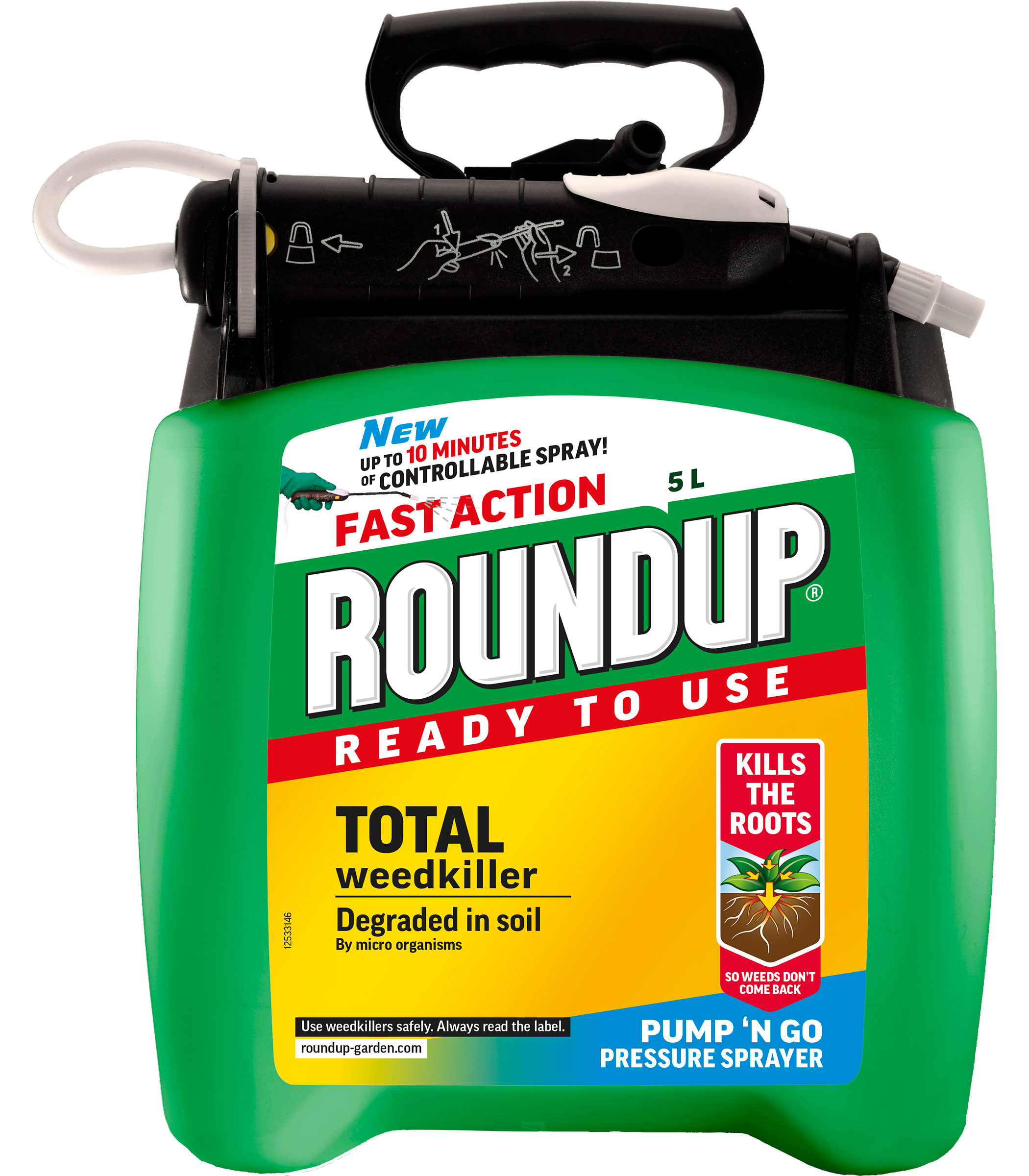 Roundup® Total Pump 'n Go 5L