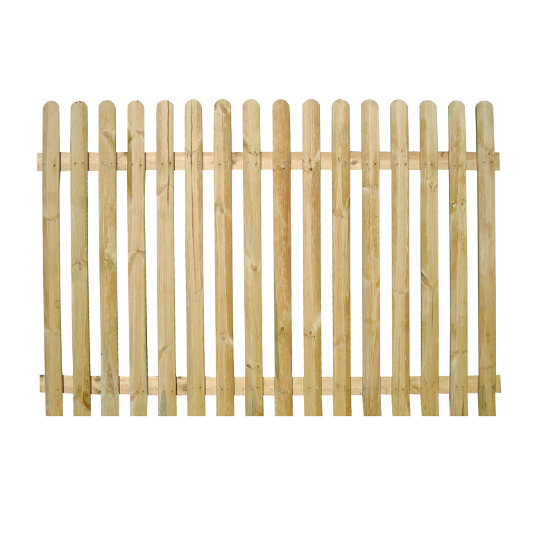Rounded Top Picket Pale Fencing 90cm