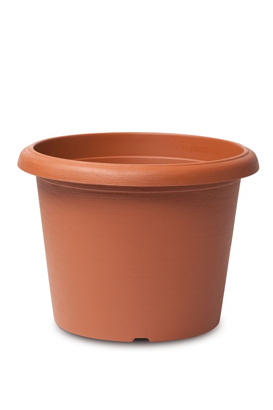 Cylinder Pot Terracotta 25cm