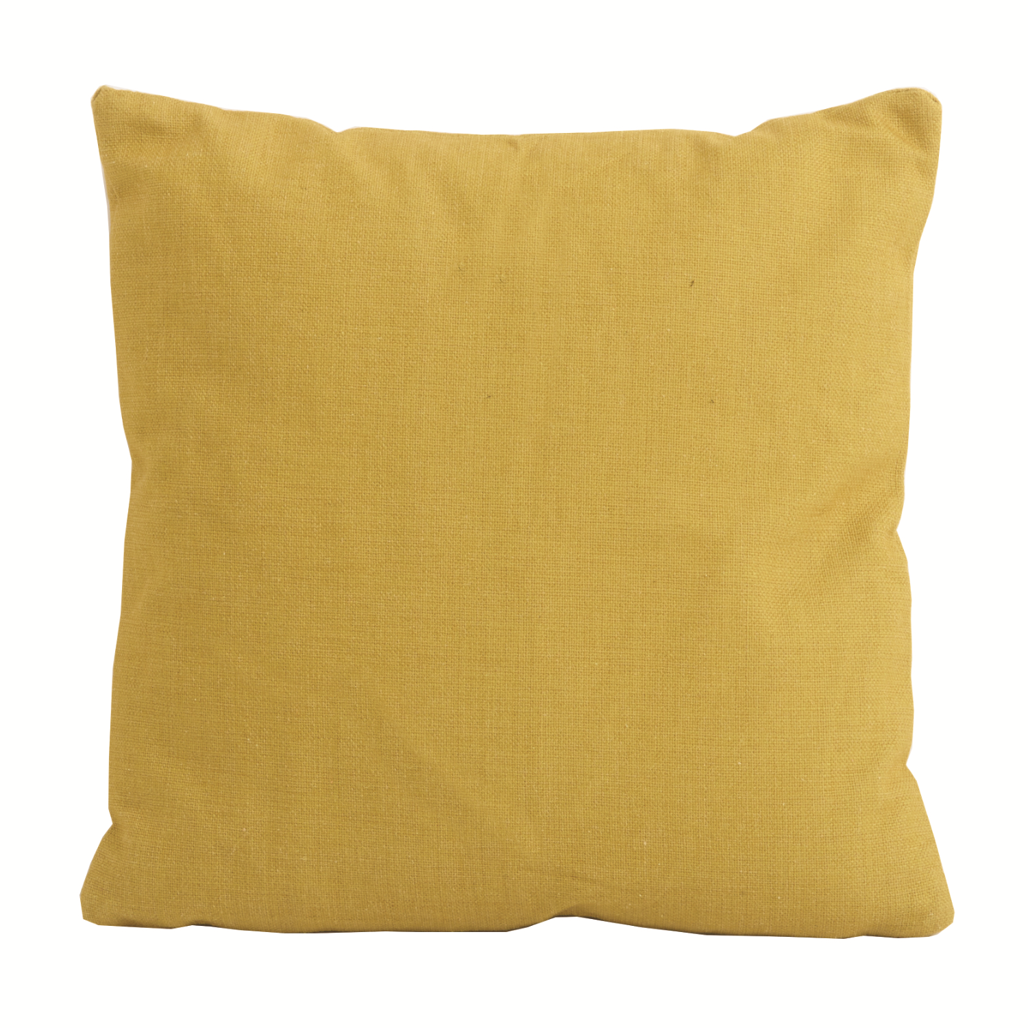 Yellow Square Cushion