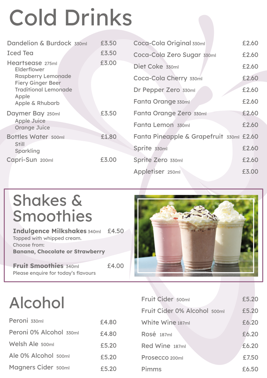 CHEPSTOW menu 2026_3